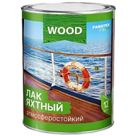 Лак яхтный Farbitex профи wood, атмосферостойкий, матовый, 0.8кг цены в Воронеже