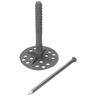 Дюбель для теплоизоляции 10 х 140, металлический стержень, 25шт/упак цены в Воронеже