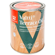 Масло для террас Tikkurila Valtti terrace Oil, бесцветный, 0.9л цены в Воронеже