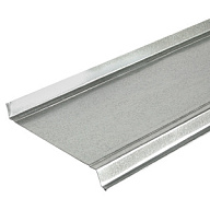 Отлив оконный, 150 х 1500мм, оцинкованный цены в Воронеже
