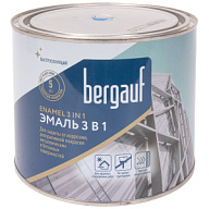 Грунт-эмаль по ржавчине 3в1, Bergauf Enamel ярко-голубая, 1.8кг Грунт-эмаль по ржавчине 3в1, Bergauf Enamel ярко-голубая, 1.8кг цены в Воронеже