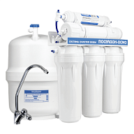 Система очистки воды обратного осмоса Посейдон ОСМО-50 Фит, 5-ти ступенчатый цены в Воронеже