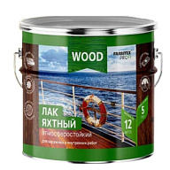 Лак яхтный Farbitex профи wood, атмосферостойкий, матовый, 2.7кг цены в Воронеже