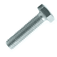 Болт с шестигранной головкой М 6 х 30, оцинкованный, 10 шт/упак цены в Воронеже