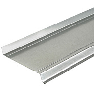 Отлив оконный, 120 х 1250мм, оцинкованный цены в Воронеже
