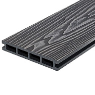 Террасная доска Террасная доска Decking, Country, Графит (жженый кедр), 150 х 24 х 3000мм, Террасная доска Decking, Country, Графит (жженый кедр), 150 х 24 х 3000мм, цены в Воронеже