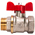 Кран шаровый для воды Valfex, 3/4" г-ш, бабочка
