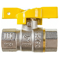 Кран газовый, шаровый, 1/2'' г-г, бабочка цены в Воронеже
