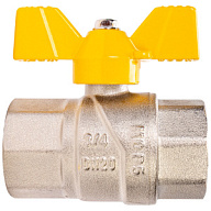 Кран газовый TIM, шаровый, 3/4'' г-г, бабочка цены в Воронеже