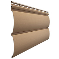 Сайдинг Дёке Premium "Блок-хаус", капучино, 243х3600мм цены в Воронеже