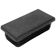 Заглушка пластиковая для трубы профильной, 30 х 60мм цены в Воронеже