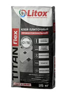 Клей для плитки Titan Flex Литокс, 25 кг цены в Воронеже