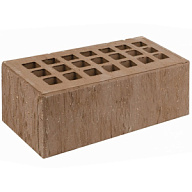 Кирпич лицевой керамический Железногорский, темно-коричневый, Скала-Торкрет, 1,4НФ, М175, (352шт, упаковка) цены в Воронеже