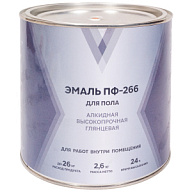 Эмаль ПФ-266 "V" желто-коричневый 2.6кг цены в Воронеже