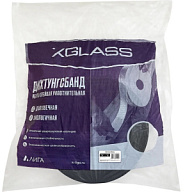 Лента уплотнительная XGLASS Дихтунгсбанд, 50мм х 30м, самоклеящаяся, темно-серая цены в Воронеже