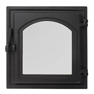 Дверка каминная Везувий, со стеклом, 350мм х 320мм цены в Воронеже