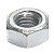 Гайка шестигранная М 12, оцинкованная, 5шт/упак