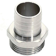 Фитинги резьбовые никелированные Переход под шланг, 14мм х 1/2" ш Переход под шланг, 14мм х 1/2" ш цены в Воронеже