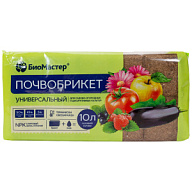 Грунт почвобрикет БиоМастер, универсальный, 10л цены в Воронеже