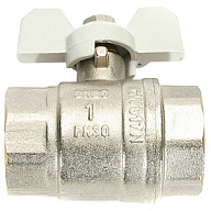 Кран шаровый для воды ProFactor, 1" г-г, бабочка цены в Воронеже