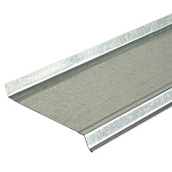 Отлив оконный, 150 х 1800мм, оцинкованный. цены в Воронеже