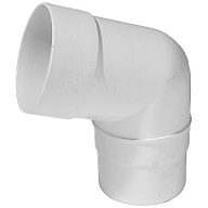 Колено водосточное Дёке Premium, 72 градусов, пломбир цены в Воронеже