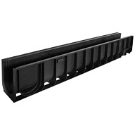 Лоток водосточный Gidrolica Standart DN100 H185, Кл.С250, 1000х146х185мм цены в Воронеже