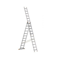 Лестница  Sarayli, 3-х секционная, 11 ступеней, h 7.33м цены в Воронеже