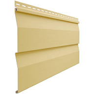 Сайдинг Дёке Standard D4.5DL "Корабельный брус", лимон, 232х3000мм цены в Воронеже