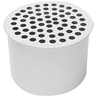 Заглушка белая с отверстиями для дымохода d135 . цены в Воронеже