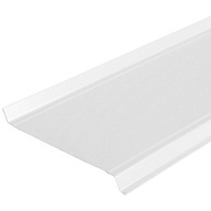 Отлив оконный, 200 х 2000мм, RAL 9003 белый цены в Воронеже