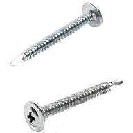 Саморез с прессшайбой 4.2 х 41, оцинкованный, сверло, весовой, ~ 31шт в 100г цены в Воронеже