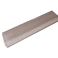 Сотовый поликарбонат (комплектующие) Профиль торцевой UP, 6 х 2100мм, бронза Профиль торцевой UP, 6 х 2100мм, бронза цены в Воронеже