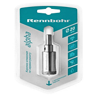 Коронка алмазная Rennbohr, по керамике и керамограниту с центрирующим сверлом,  20мм цены в Воронеже