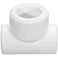 Тройник полипропиленовый Valfex, переходной 20х25х20, белый цены в Воронеже