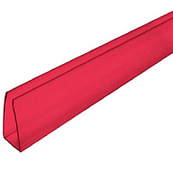 Профиль торцевой UP, 10 х 2100мм, гранатовый цены в Воронеже