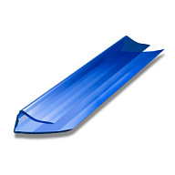 Профиль торцевой UP, 8 х 2100мм, синий цены в Воронеже