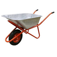 Тачка садовая ECO, 1-колесная, 130л, 300кг цены в Воронеже