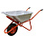 Тачка садовая ECO, 1-колесная, 130л, 300кг