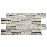 Декоративная панель ПВХ ArtDecArt, 955х476мм, "Камень экспанси светлый" цены в Воронеже