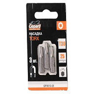 Бита Gepard Torx №30, магнитная, 50мм, 3шт цены в Воронеже