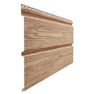 Сайдинг Дёке Lux "Монреаль Брус", рябина, 300х3600мм цены в Воронеже