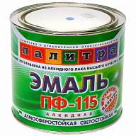 Эмаль ПФ-115 Палитра, синий, 1.9кг цены в Воронеже