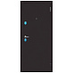 Дверь металлическая Ferroni Тайга, Бежевый Клен, 860х2050х70мм, правая