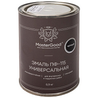 Эмаль ПФ-115 Master Good черный 0,9кг цены в Воронеже